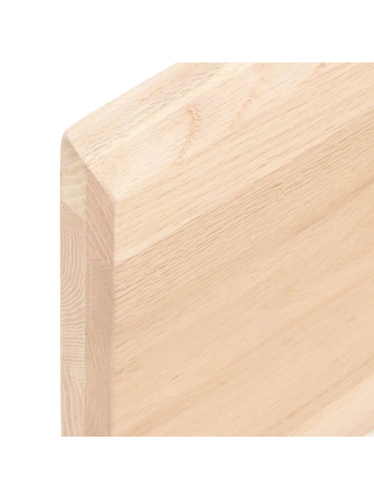 Stalviršis, 180x40x(2-4) cm, medienos masyvas, su gyvu kraštu