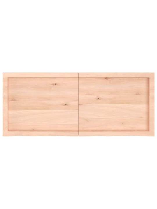 Vonios kambario stalviršis, 120x50x(2–6) cm, medienos masyvas
