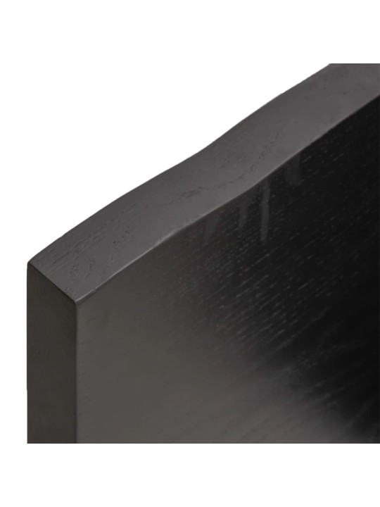 Vonios kambario stalviršis, pilkas, 40x30x(2-4) cm, mediena