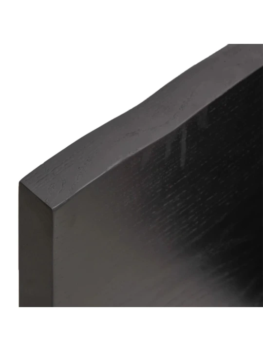 Vonios kambario stalviršis, pilkas, 40x30x(2-4) cm, mediena