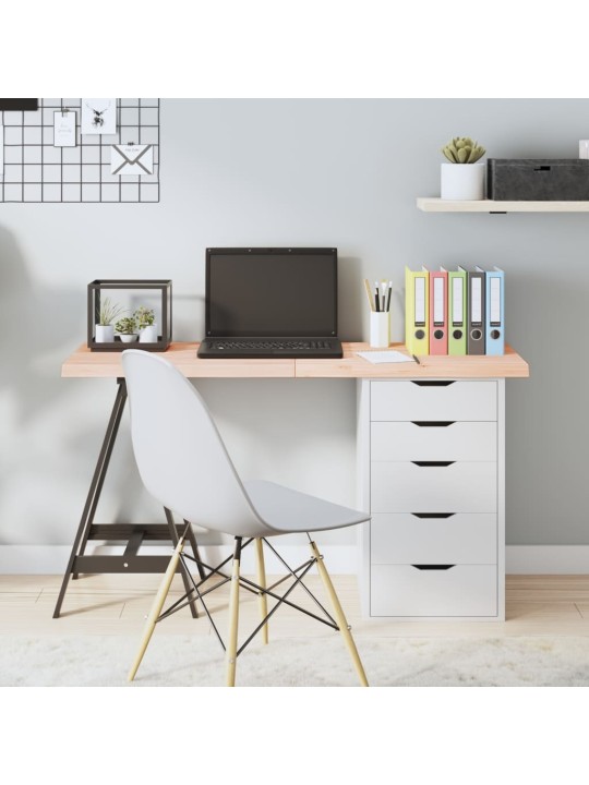 Stalviršis, 120x40x(2–4)cm, neapdorotas ąžuolo medienos masyvas