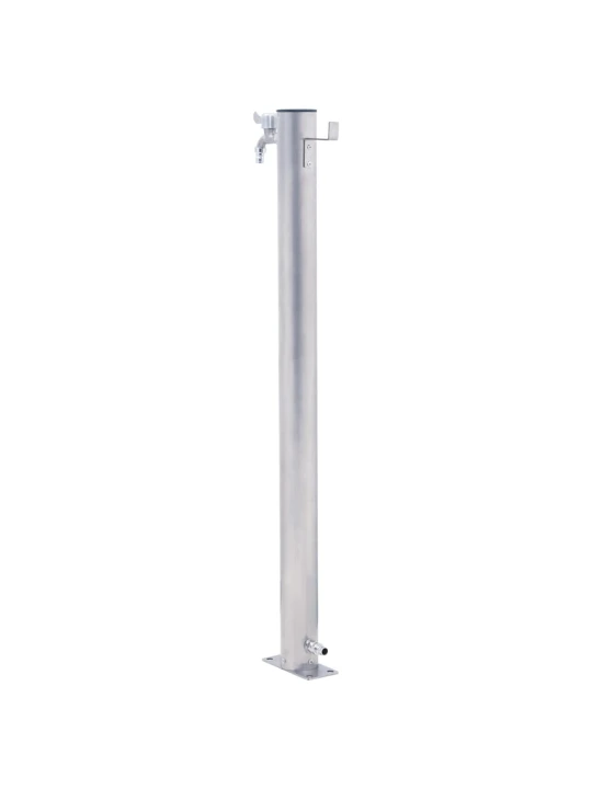 Vandens kolonėlė sodui, 60cm, nerūdijantis plienas, apskrita