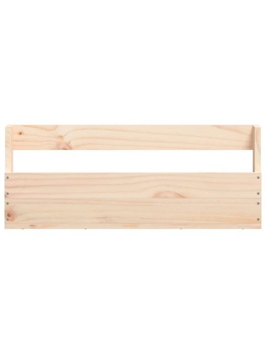 Prie sienos montuojamos batų lentynos, 2vnt., 59x9x23cm, pušis