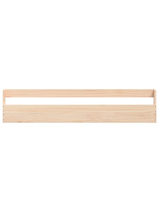 Prie sienos montuojamos batų lentynos, 2vnt., 110x9x23cm, pušis
