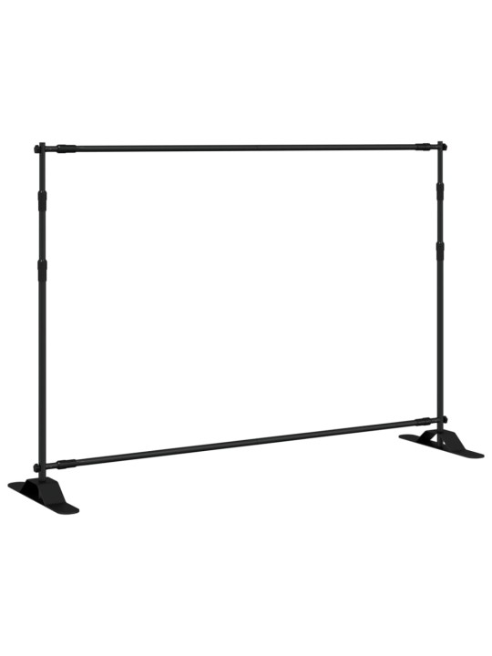 Fono laikikliai, 2vnt., juodos spalvos, 305x243cm, plienas