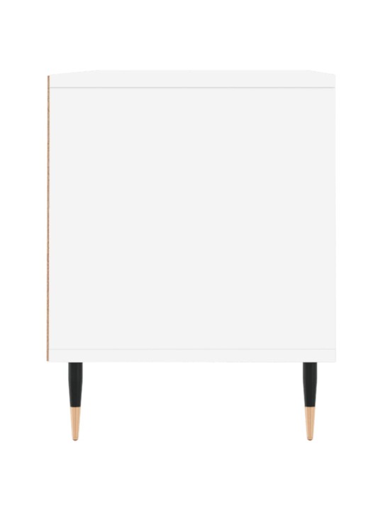 Televizoriaus spintelė, balta, 100x34,5x44,5cm, mediena