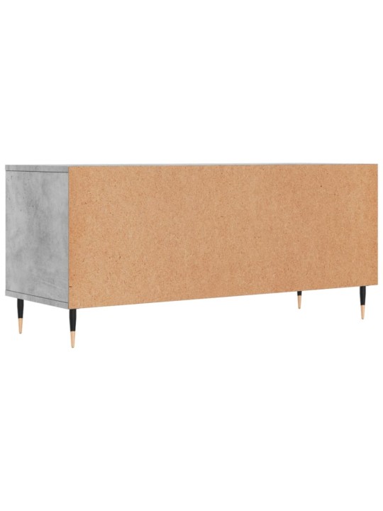 Televizoriaus spintelė, betono pilka, 100x34,5x44,5cm, mediena