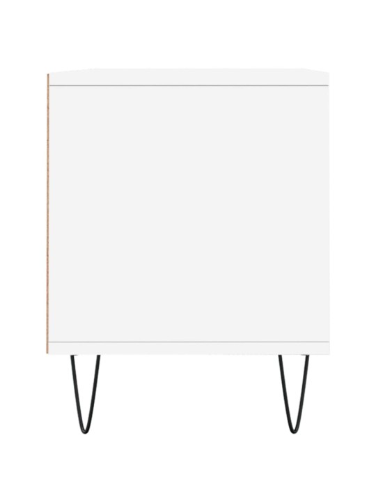 Televizoriaus spintelė, balta, 100x34,5x44,5cm, mediena