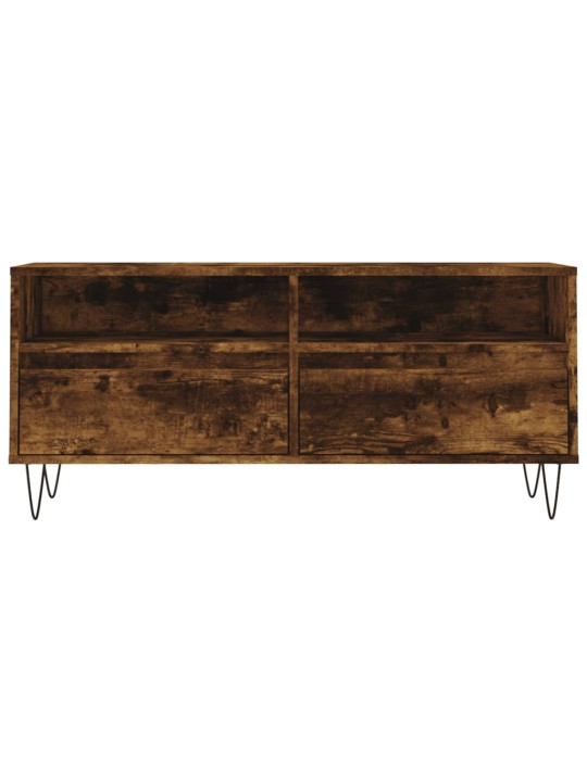 Televizoriaus spintelė, dūminė, 100x34,5x44,5cm, mediena