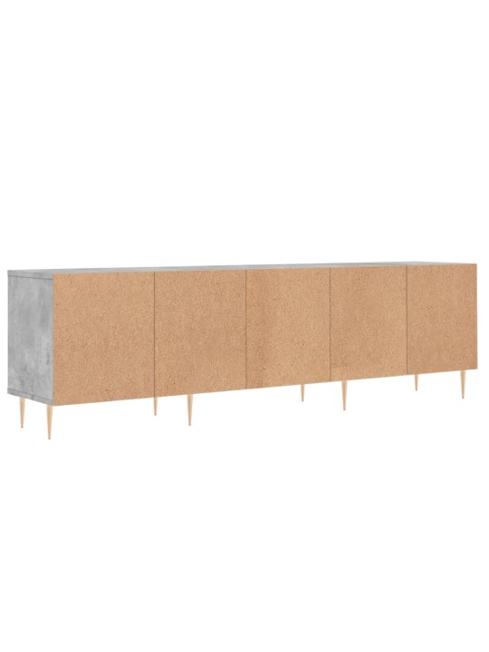 Televizoriaus spintelė, betono pilka, 150x30x44,5cm, mediena