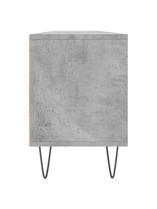 Televizoriaus spintelė, betono pilka, 150x30x44,5cm, mediena