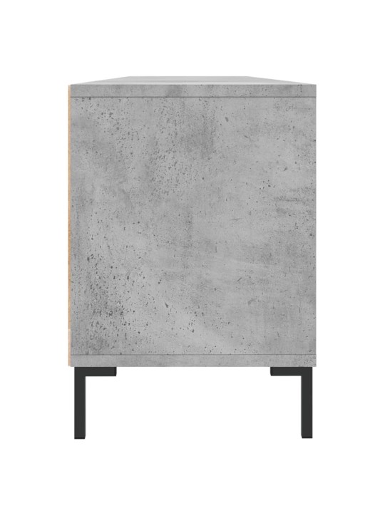Televizoriaus spintelė, betono pilka, 150x30x44,5cm, mediena