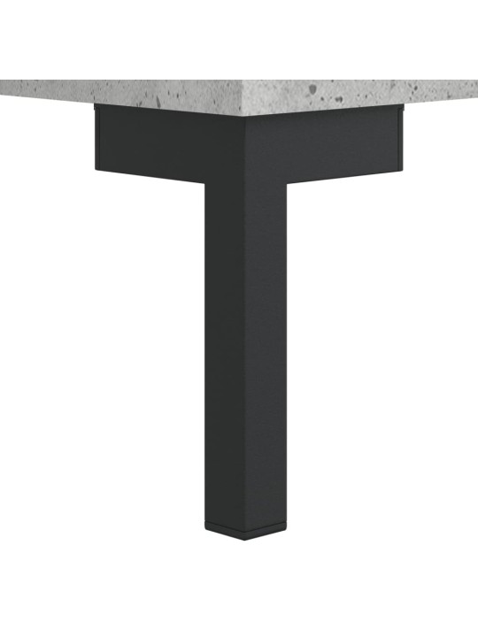 Televizoriaus spintelė, betono pilka, 150x30x44,5cm, mediena