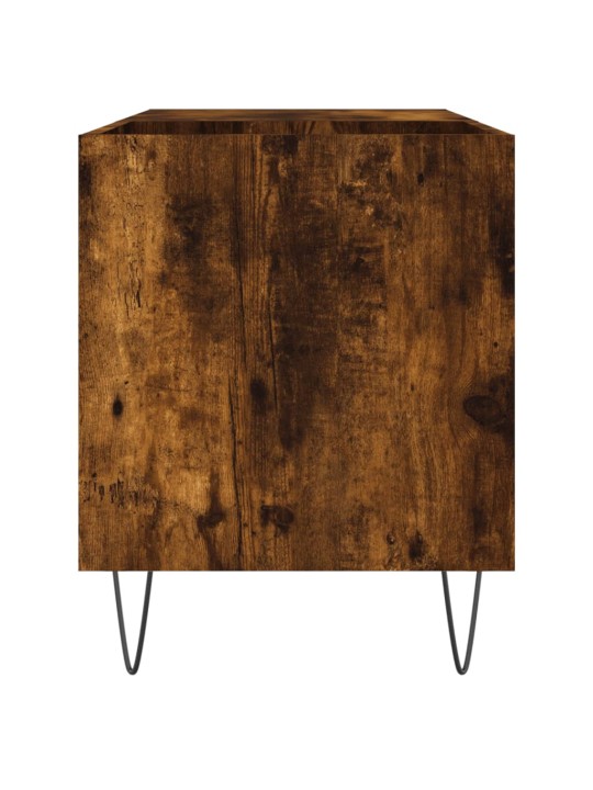 Vinilinių plokštelių spintelė, dūminė, 85x38x48cm, mediena
