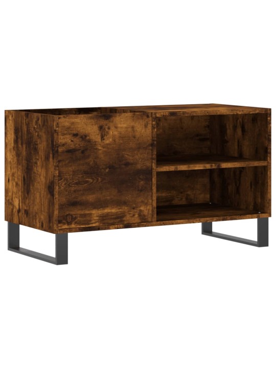Vinilinių plokštelių spintelė, dūminė, 85x38x48cm, mediena