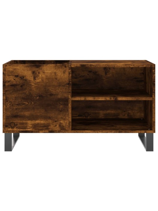 Vinilinių plokštelių spintelė, dūminė, 85x38x48cm, mediena