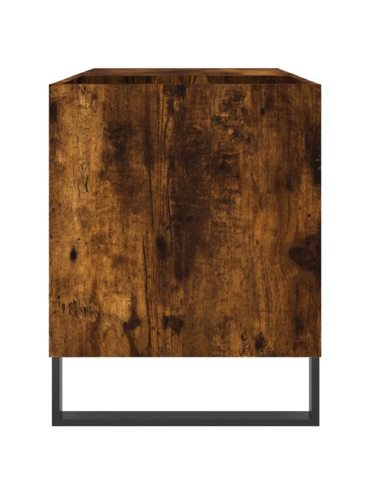 Vinilinių plokštelių spintelė, dūminė, 85x38x48cm, mediena