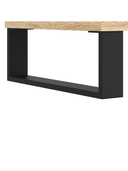 Vinilinių plokštelių spintelė, ąžuolo, 100x38x48cm, mediena