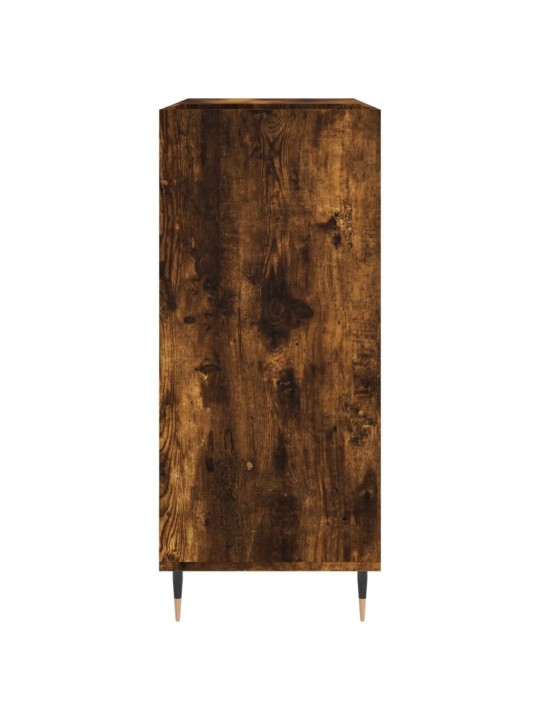 Vinilinių plokštelių spintelė, dūminė, 84,5x38x89cm, mediena