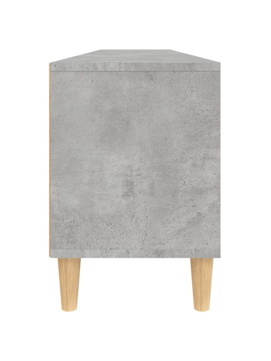 Televizoriaus spintelė, betono pilka, 150x30x44,5cm, mediena