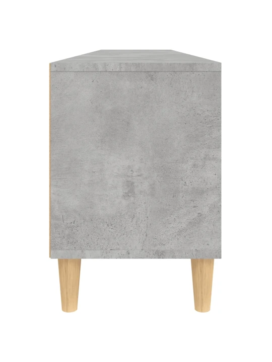 Televizoriaus spintelė, betono pilka, 150x30x44,5cm, mediena