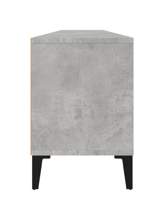 Televizoriaus spintelė, betono pilka, 150x30x44,5cm, mediena