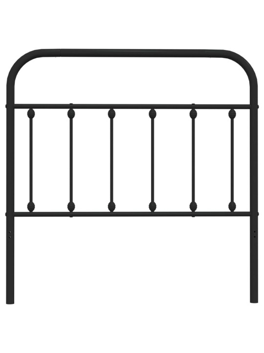 Metalinis galvūgalis, juodos spalvos, 100cm