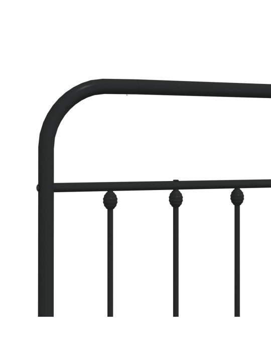 Metalinis galvūgalis, juodos spalvos, 100cm