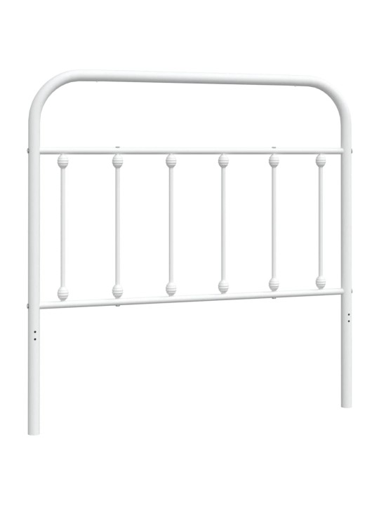 Metalinis galvūgalis, baltos spalvos, 100cm