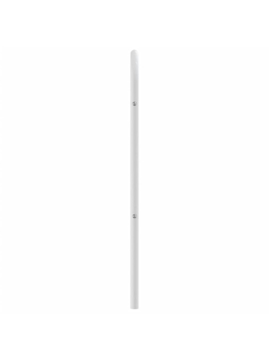 Metalinis galvūgalis, baltos spalvos, 100cm