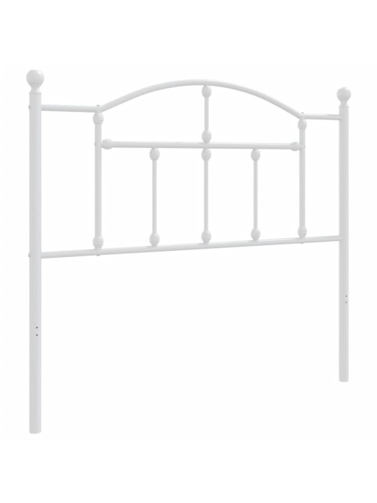 Metalinis galvūgalis, baltos spalvos, 100cm