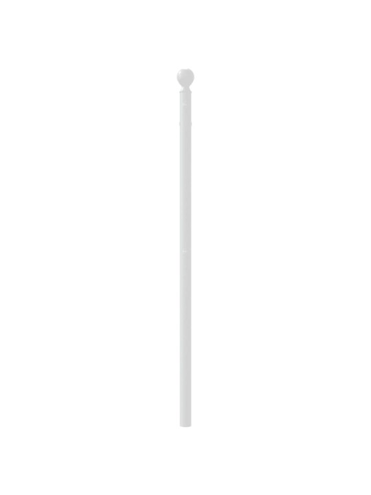 Metalinis galvūgalis, baltos spalvos, 100cm