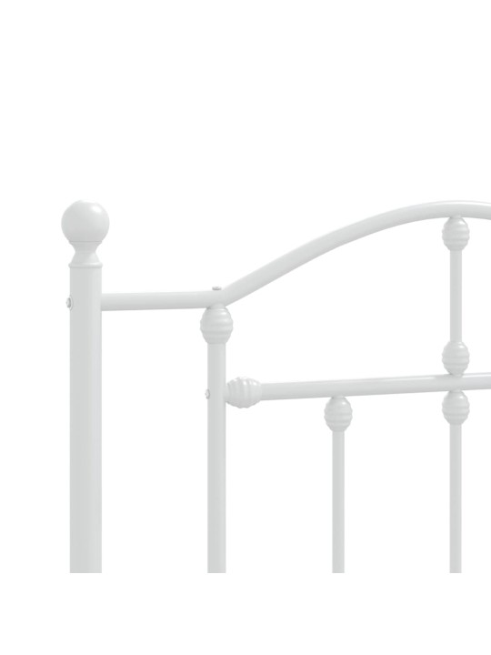 Metalinis galvūgalis, baltos spalvos, 100cm
