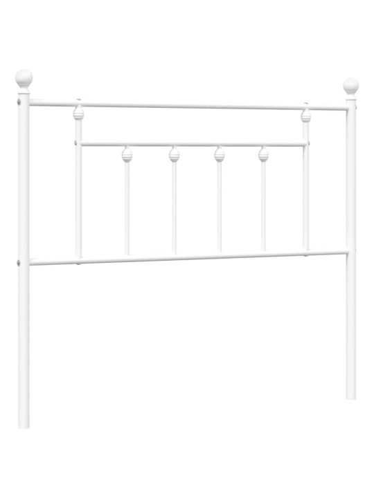 Metalinis galvūgalis, baltos spalvos, 100cm