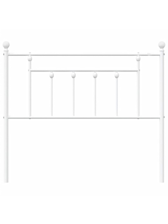 Metalinis galvūgalis, baltos spalvos, 100cm
