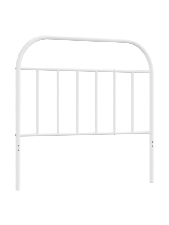 Metalinis galvūgalis, baltos spalvos, 100cm