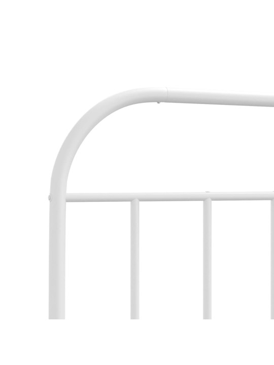 Metalinis galvūgalis, baltos spalvos, 100cm