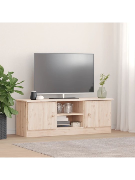 Televizoriaus spintelė ALTA, 112x35x41cm, pušies masyvas