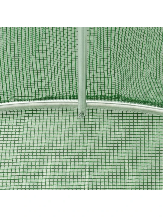 Šiltnamis su plieno rėmu, žalios spalvos, 24x3x2m, 72m²