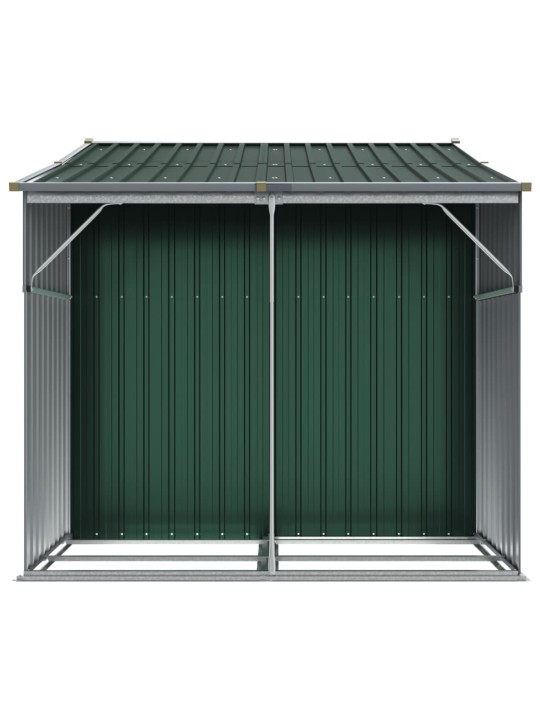 Sodo pašiūrė, žalia, 277x192,5x179cm, galvanizuotas plienas