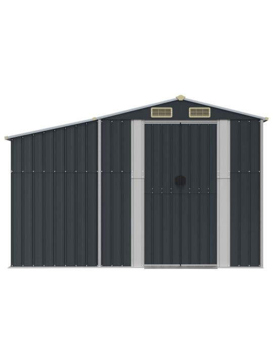 Sodo pašiūrė, antracito, 277x192,5x179cm, galvanizuotas plienas