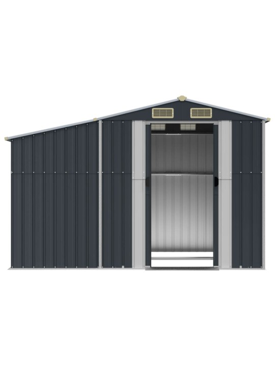 Sodo pašiūrė, antracito, 277x192,5x179cm, galvanizuotas plienas