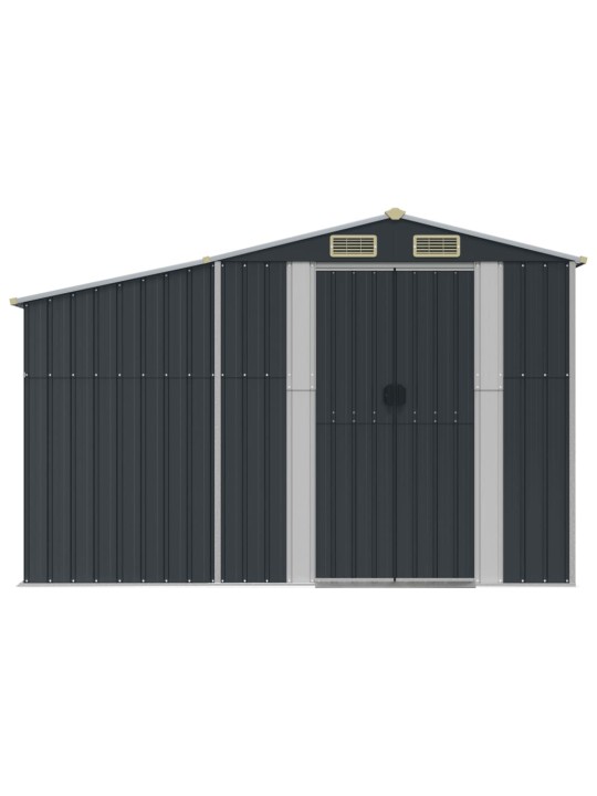 Sodo pašiūrė, antracito, 277x279x179cm, galvanizuotas plienas