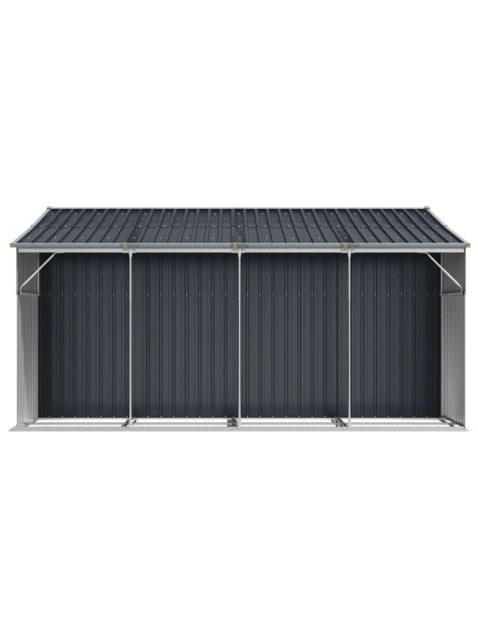 Sodo pašiūrė, antracito, 277x365,5x179cm, galvanizuotas plienas