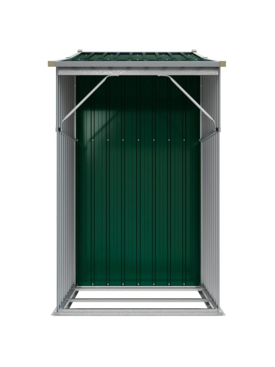 Sodo pašiūrė, žalia, 277x93x179cm, galvanizuotas plienas
