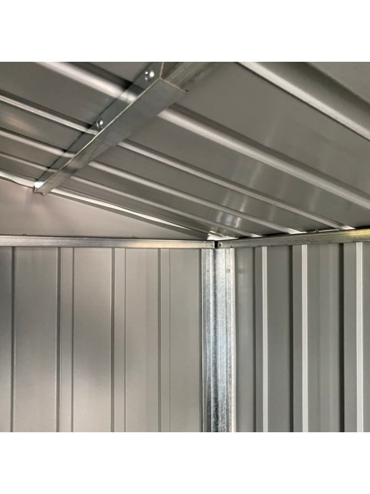 Sodo pašiūrė, žalia, 277x93x179cm, galvanizuotas plienas