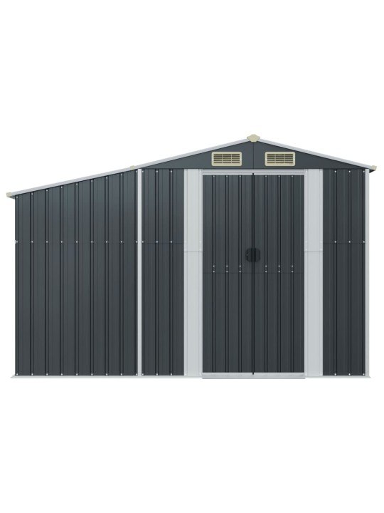 Sodo pašiūrė, antracito, 277x93x179cm, galvanizuotas plienas