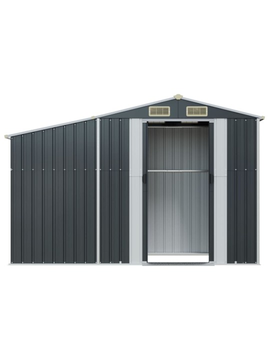 Sodo pašiūrė, antracito, 277x93x179cm, galvanizuotas plienas