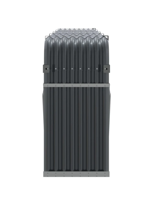 Malkų stovas, antracito, 300x45x100cm, galvanizuotas plienas