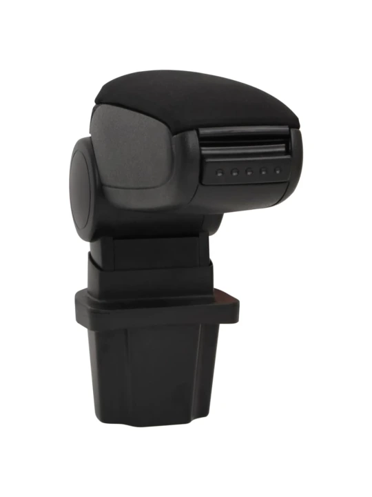 Automobilio porankis, juodos spalvos, 13,5x32,5x(31-46,5)cm ABS